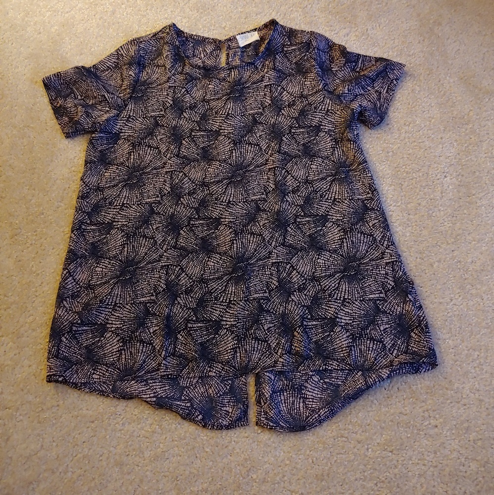 Sienna Sky sheer blouse